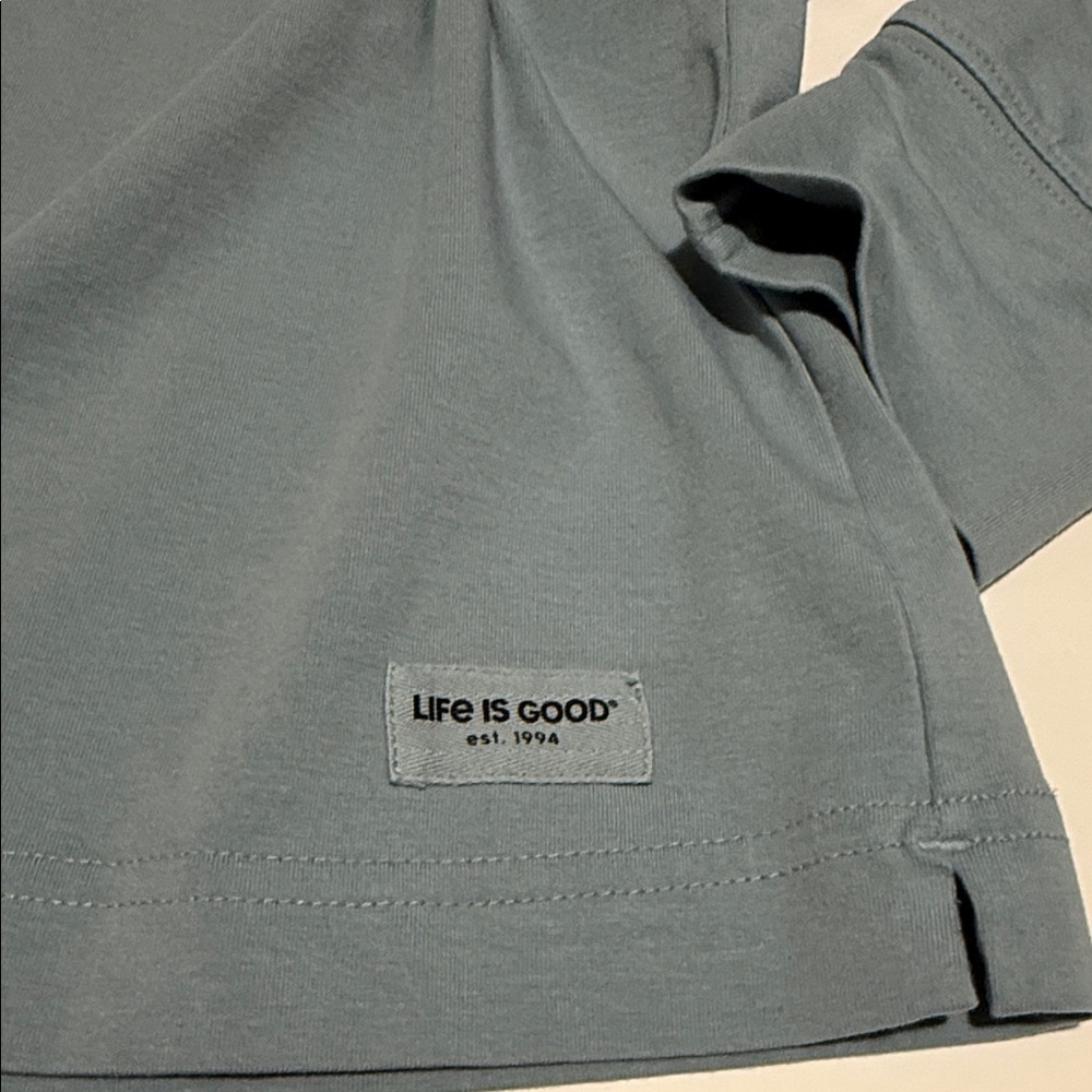 Life Is Good Blue Hoodie Sweater S - Picture 3 of 8